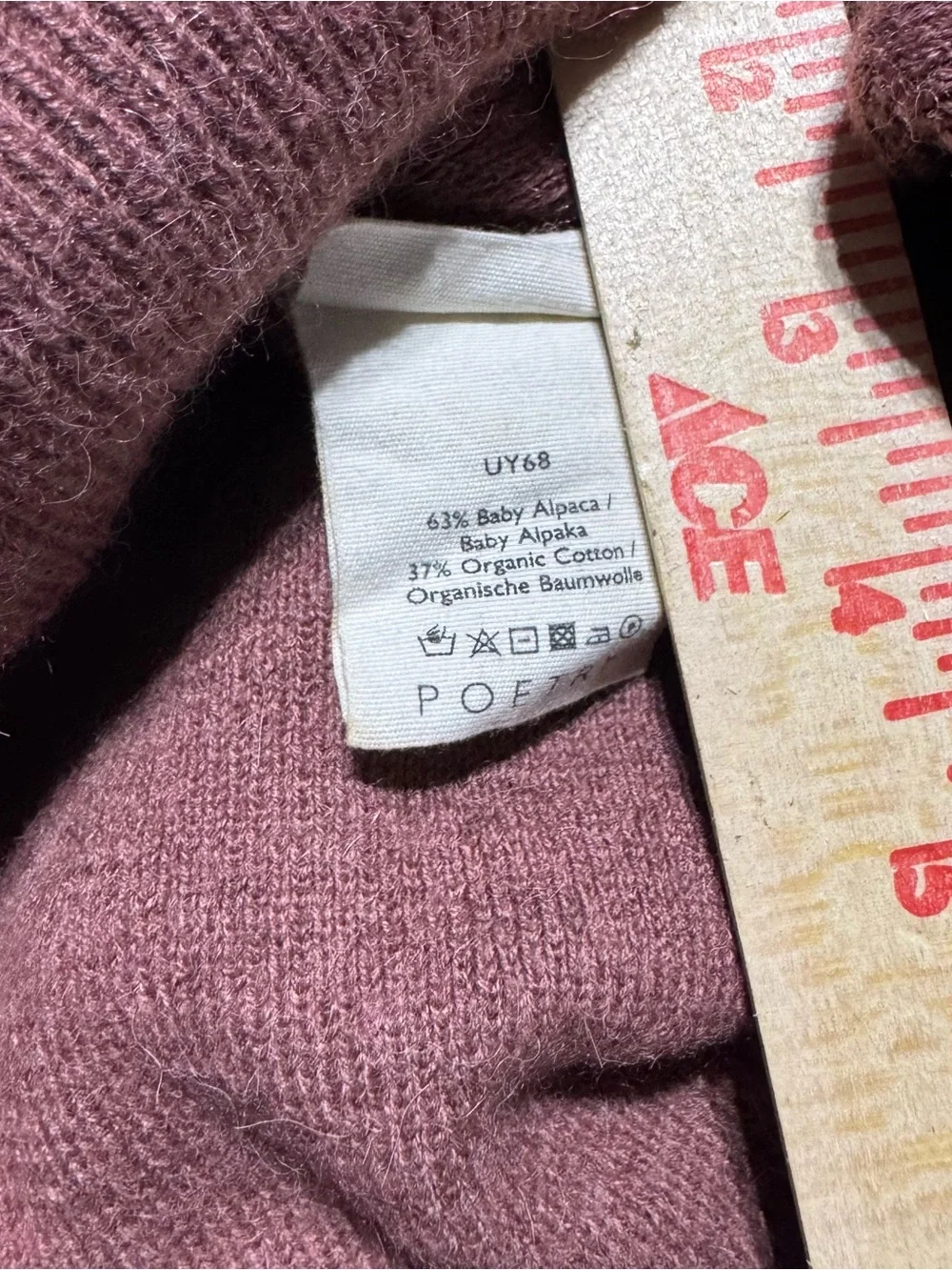 Poetry Sweater Made from Organic Cotton & Alpaca